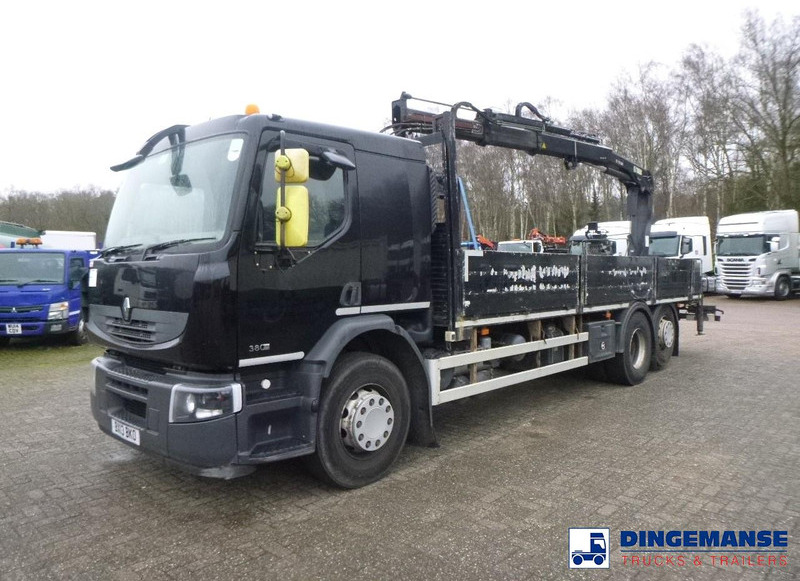 Renault Premium 380 DXI 6x2 RHD + Hiab 122 B2 Duo - Kamion sa dizalicom: slika 1 Renault Premium 380 DXI 6x2 RHD + Hiab 122 B2 Duo - Kamion sa dizalicom: slika 1