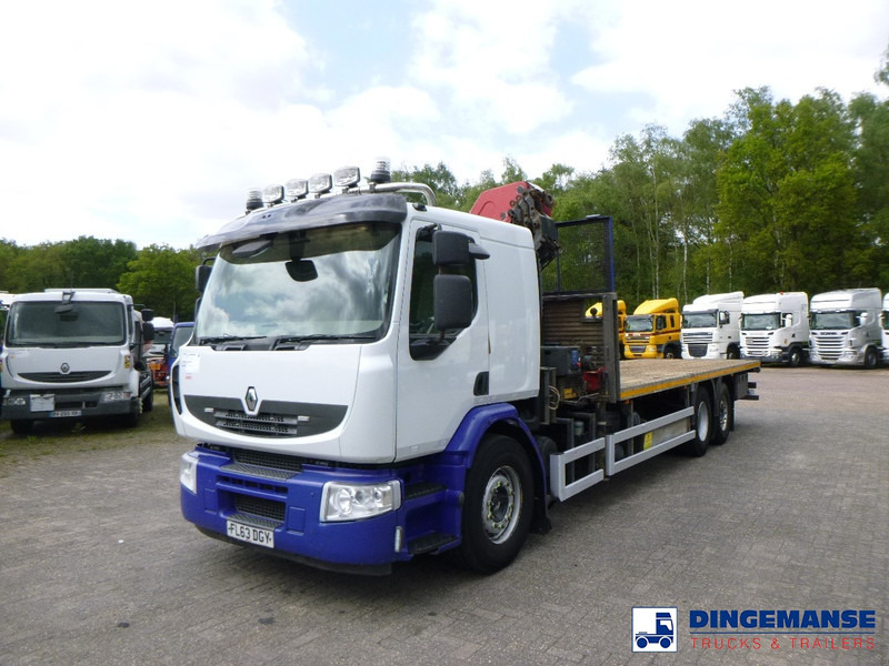 Renault Premium 380 dxi 6x2 RHD + HMF 2620-K4 - Kamion sa dizalicom: slika 1 Renault Premium 380 dxi 6x2 RHD + HMF 2620-K4 - Kamion sa dizalicom: slika 1