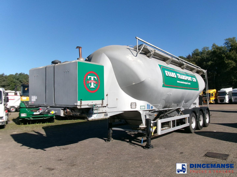 SPITZER Powder tank alu 37 m3 / 1 comp + compressor - Poluprikolica cisterna: slika 1 SPITZER Powder tank alu 37 m3 / 1 comp + compressor - Poluprikolica cisterna: slika 1