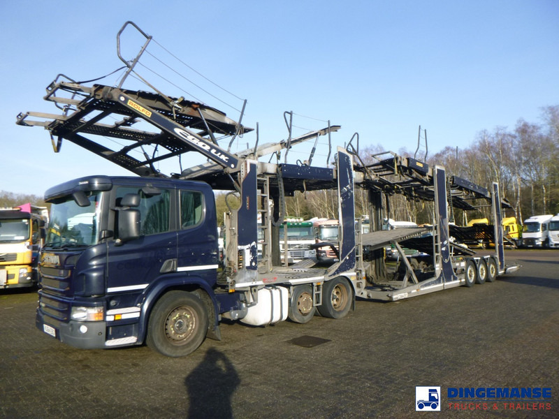 Scania P 410 6x2 RHD Rolfo car transporter - Kamion za prevoz automobila: slika 1 Scania P 410 6x2 RHD Rolfo car transporter - Kamion za prevoz automobila: slika 1