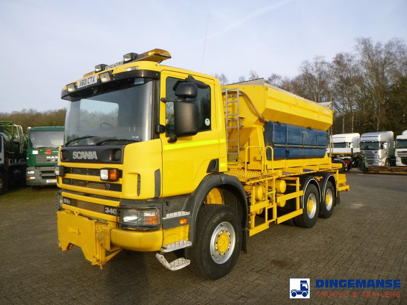 Scania P114-340 CB 6X6 RHD gritter / snow plough - Vozilo za čišćenje snega: slika 1 Scania P114-340 CB 6X6 RHD gritter / snow plough - Vozilo za čišćenje snega: slika 1