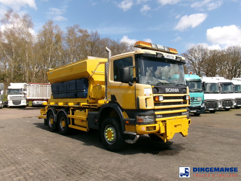 Scania P114-340 CB 6X6 RHD gritter / snow plough - Vozilo za čišćenje snega: slika 2 Scania P114-340 CB 6X6 RHD gritter / snow plough - Vozilo za čišćenje snega: slika 2