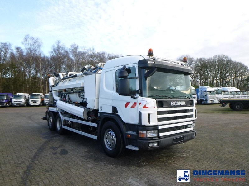 Scania P124-420 6x2 vacuum tank 10.5 m3 - Vakuumska cisterna: slika 2 Scania P124-420 6x2 vacuum tank 10.5 m3 - Vakuumska cisterna: slika 2