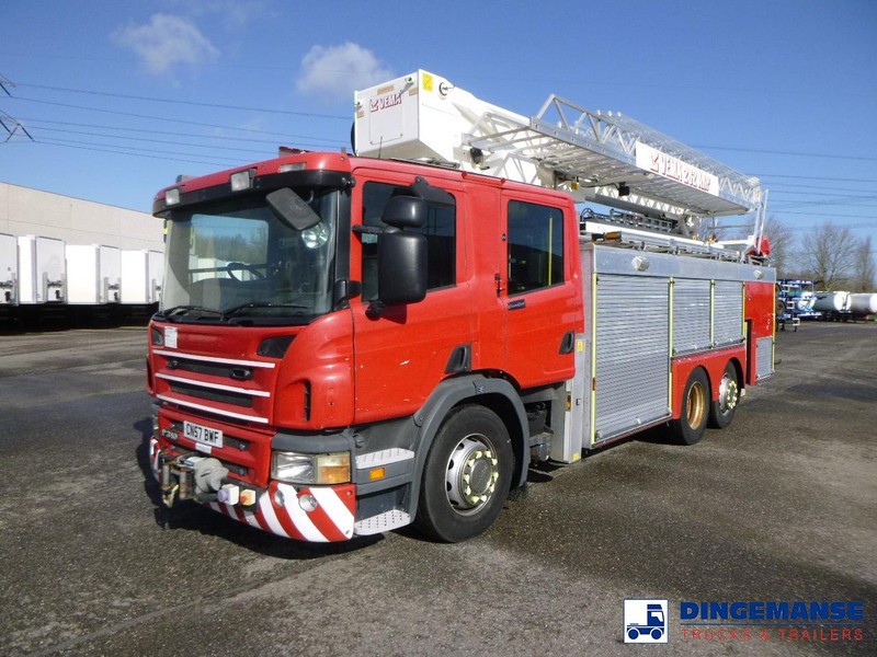 Scania P310 6x2 RHD fire truck + pump, ladder & manlift - Vatrogasni kamion: slika 1 Scania P310 6x2 RHD fire truck + pump, ladder & manlift - Vatrogasni kamion: slika 1