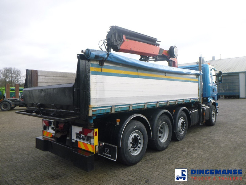 Kamion sa dizalicom Scania R 500 8X2 tipper + Palfinger PK27001 EHD: slika 13