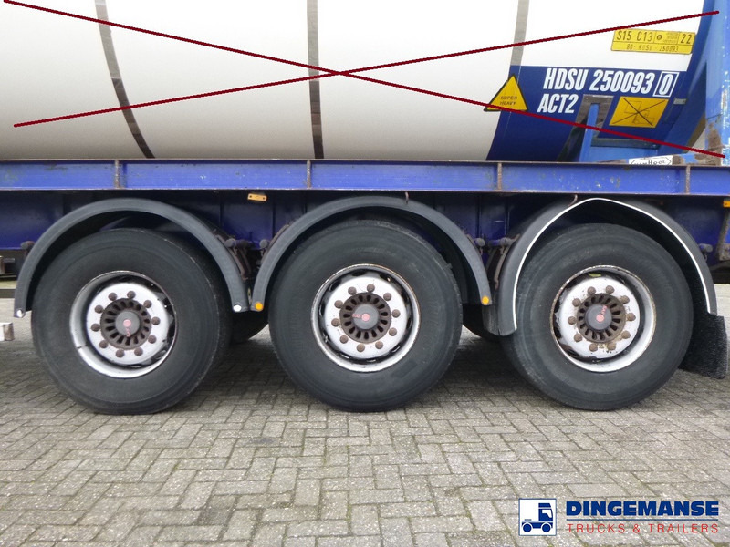 Plato poluprikolica Tirsan 3 axle Platform trailer: slika 6