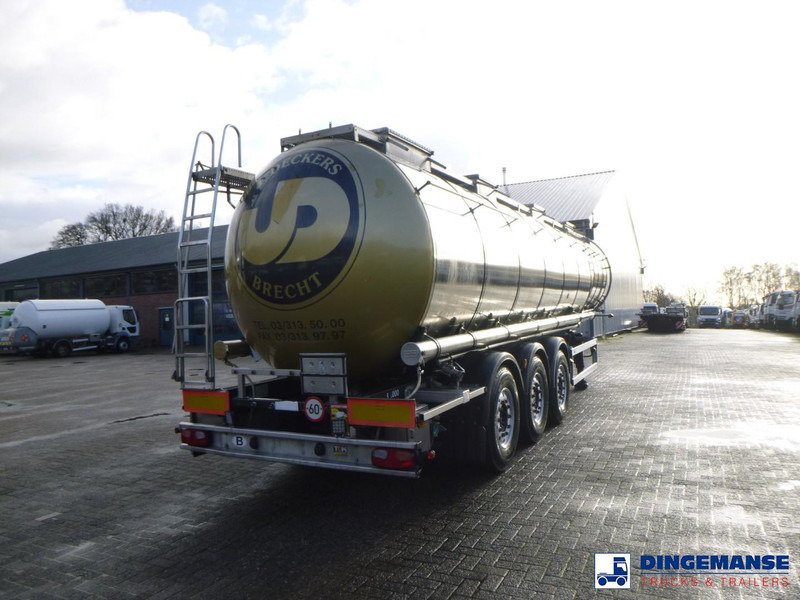 Van Hool Chemical tank inox 30 m3 / 1 comp ADR 12/03/2024 - Poluprikolica cisterna: slika 3 Van Hool Chemical tank inox 30 m3 / 1 comp ADR 12/03/2024 - Poluprikolica cisterna: slika 3