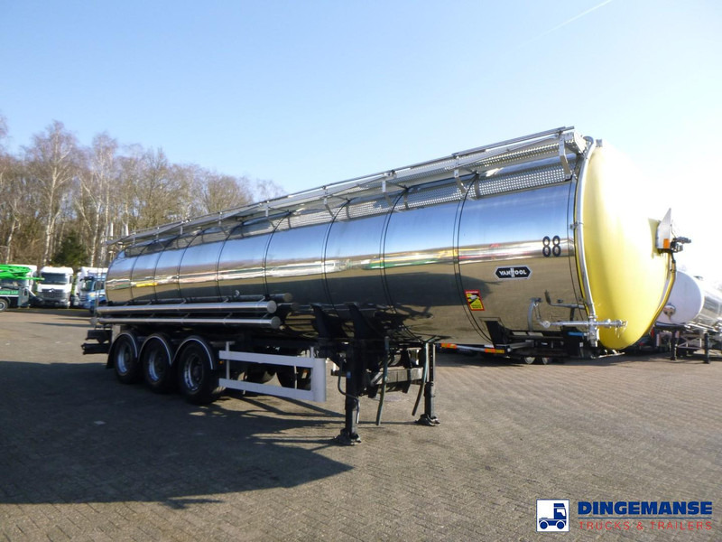 Van Hool Chemical tank inox 30 m3 / 1 comp - Poluprikolica cisterna: slika 2 Van Hool Chemical tank inox 30 m3 / 1 comp - Poluprikolica cisterna: slika 2