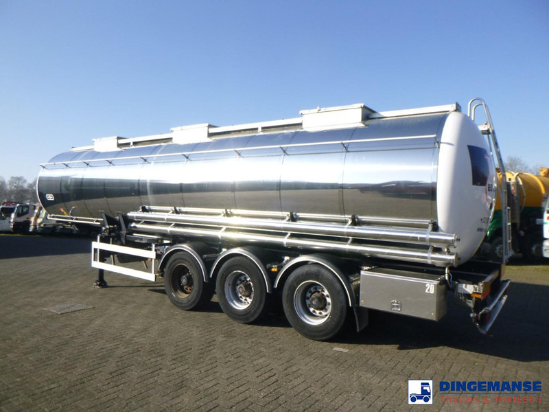 Van Hool Chemical tank inox 30 m3 / 3 comp - Poluprikolica cisterna: slika 3 Van Hool Chemical tank inox 30 m3 / 3 comp - Poluprikolica cisterna: slika 3