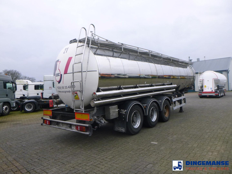 Van Hool Chemical tank inox 30 m3 / 3 comp - Poluprikolica cisterna: slika 4 Van Hool Chemical tank inox 30 m3 / 3 comp - Poluprikolica cisterna: slika 4