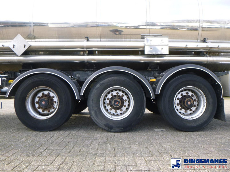 Van Hool Chemical tank inox 30 m3 / 3 comp - Poluprikolica cisterna: slika 5 Van Hool Chemical tank inox 30 m3 / 3 comp - Poluprikolica cisterna: slika 5