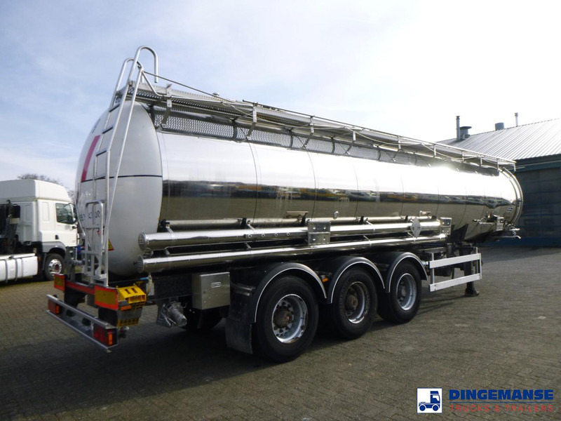 Van Hool Chemical tank inox 30 m3 / 3 comp - Poluprikolica cisterna: slika 4 Van Hool Chemical tank inox 30 m3 / 3 comp - Poluprikolica cisterna: slika 4