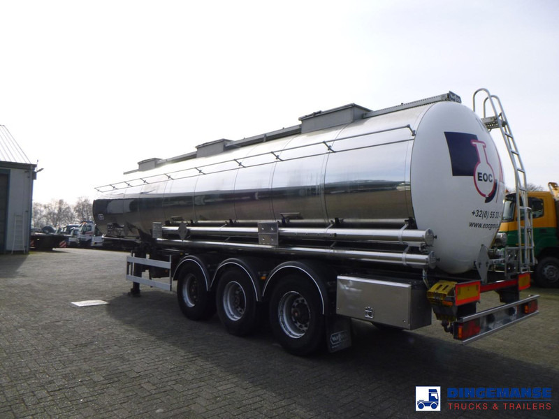Van Hool Chemical tank inox 30 m3 / 3 comp - Poluprikolica cisterna: slika 3 Van Hool Chemical tank inox 30 m3 / 3 comp - Poluprikolica cisterna: slika 3