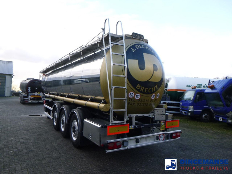 Van Hool Chemical tank inox L4BH 30 m3 / 1 comp / ADR 29/08/24 - Poluprikolica cisterna: slika 3 Van Hool Chemical tank inox L4BH 30 m3 / 1 comp / ADR 29/08/24 - Poluprikolica cisterna: slika 3