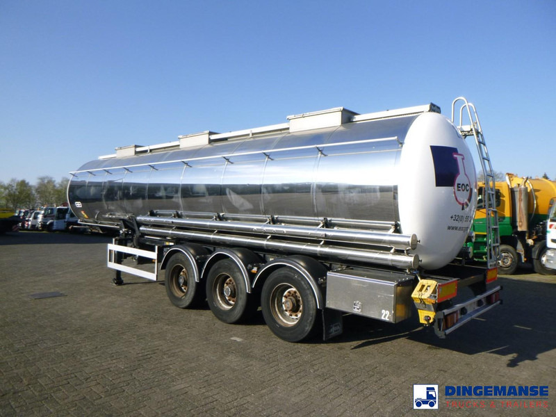 Van Hool Chemical tank inox L4BH 30 m3 / 3 comp - Poluprikolica cisterna: slika 3 Van Hool Chemical tank inox L4BH 30 m3 / 3 comp - Poluprikolica cisterna: slika 3