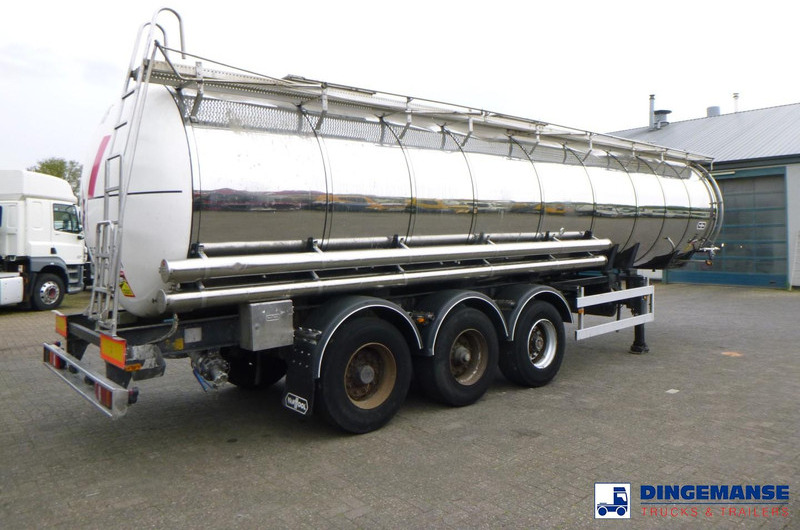 Van Hool Chemical tank inox L4BH 30 m3 / 3 comp - Poluprikolica cisterna: slika 4 Van Hool Chemical tank inox L4BH 30 m3 / 3 comp - Poluprikolica cisterna: slika 4