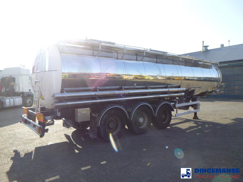 Van Hool Chemical tank inox L4BH 30 m3 / 3 comp - Poluprikolica cisterna: slika 4 Van Hool Chemical tank inox L4BH 30 m3 / 3 comp - Poluprikolica cisterna: slika 4
