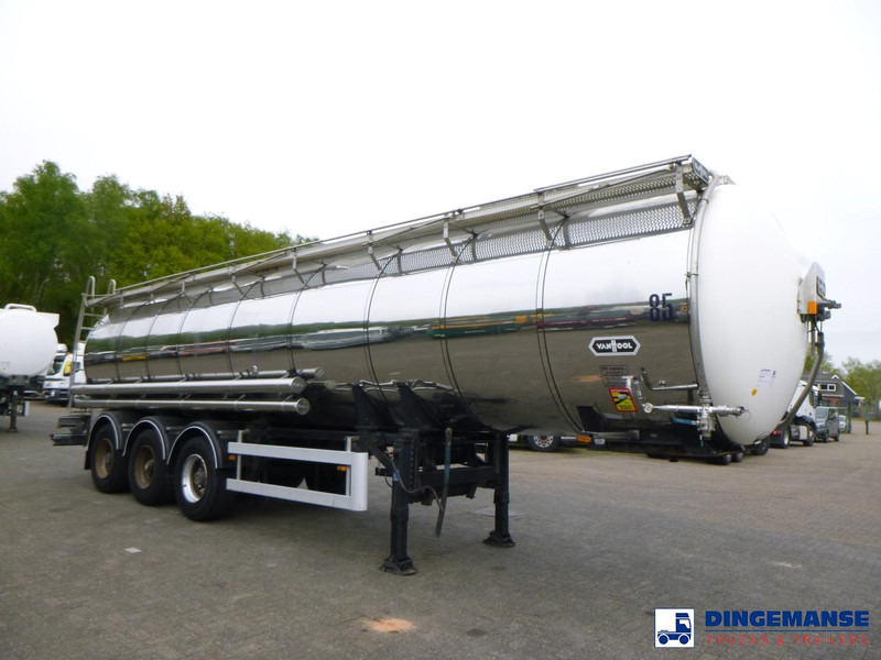 Van Hool Chemical tank inox L4BH 30 m3 / 3 comp - Poluprikolica cisterna: slika 2 Van Hool Chemical tank inox L4BH 30 m3 / 3 comp - Poluprikolica cisterna: slika 2