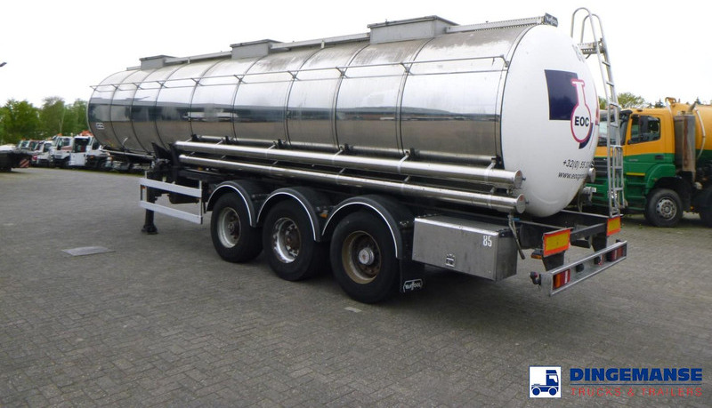 Van Hool Chemical tank inox L4BH 30 m3 / 3 comp - Poluprikolica cisterna: slika 3 Van Hool Chemical tank inox L4BH 30 m3 / 3 comp - Poluprikolica cisterna: slika 3
