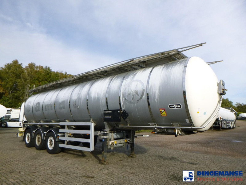 Van Hool Chemical tank inox L4BH 37.5 m3 / 1 comp - Poluprikolica cisterna: slika 2 Van Hool Chemical tank inox L4BH 37.5 m3 / 1 comp - Poluprikolica cisterna: slika 2