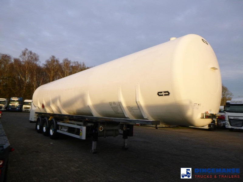 Van Hool Cryogenic tank inox 58.6 m3 / 1 comp / R10,4BN (methane/argon/nitrogen) - Poluprikolica cisterna: slika 2 Van Hool Cryogenic tank inox 58.6 m3 / 1 comp / R10,4BN (methane/argon/nitrogen) - Poluprikolica cisterna: slika 2