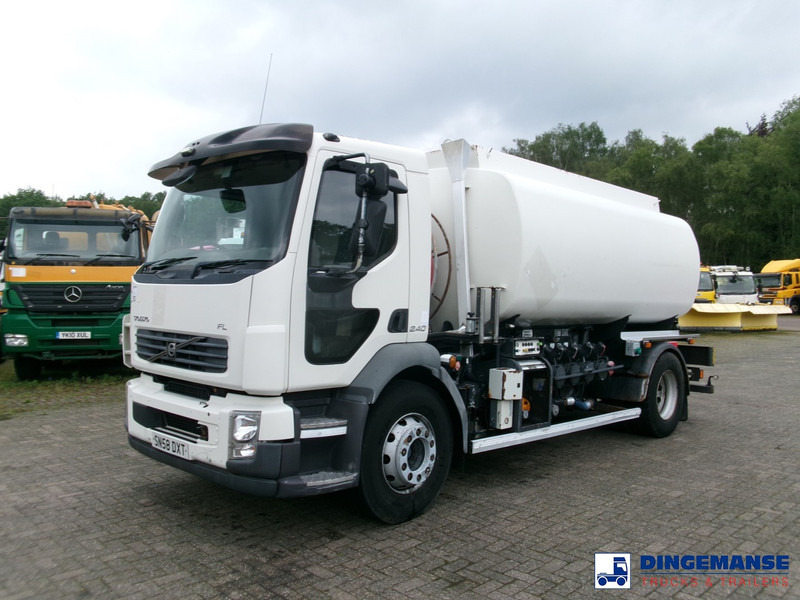 Volvo FL 240 4x2 RHD fuel tank 13 m3 / 4 comp - Kamion cisterna: slika 1 Volvo FL 240 4x2 RHD fuel tank 13 m3 / 4 comp - Kamion cisterna: slika 1