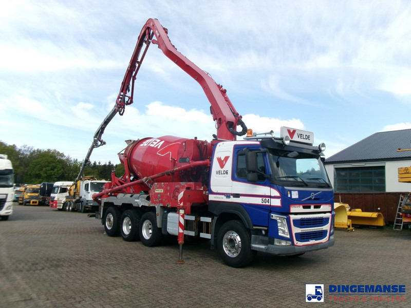 Volvo FM 420 8X4 Cifa MK25H concrete pump 25 m / mixer 7 m3 - Auto pumpa za beton: slika 2 Volvo FM 420 8X4 Cifa MK25H concrete pump 25 m / mixer 7 m3 - Auto pumpa za beton: slika 2
