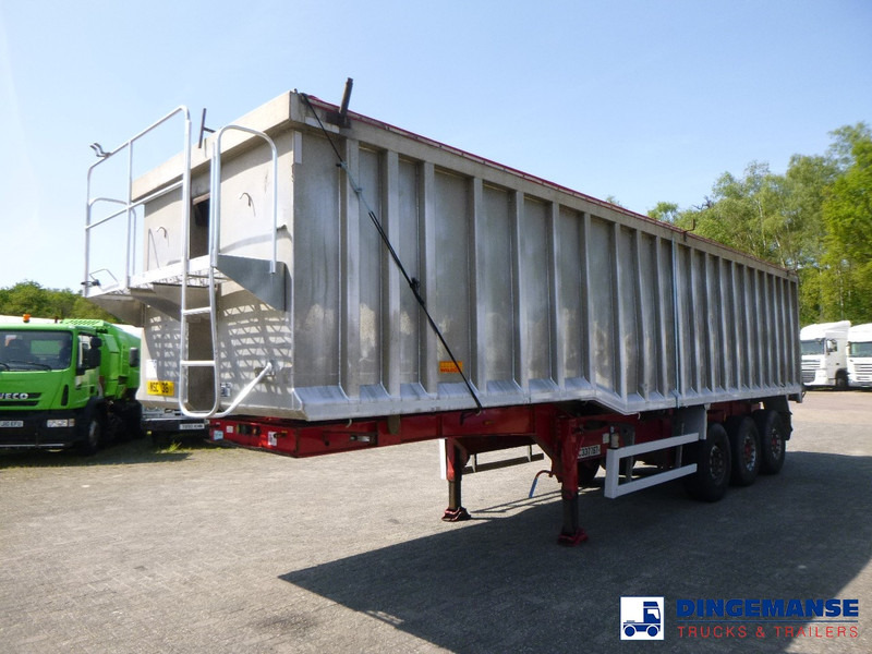 WILCOX Tipper trailer alu 55 m3 + tarpaulin - Dostavno vozilo istovarivač: slika 1 WILCOX Tipper trailer alu 55 m3 + tarpaulin - Dostavno vozilo istovarivač: slika 1