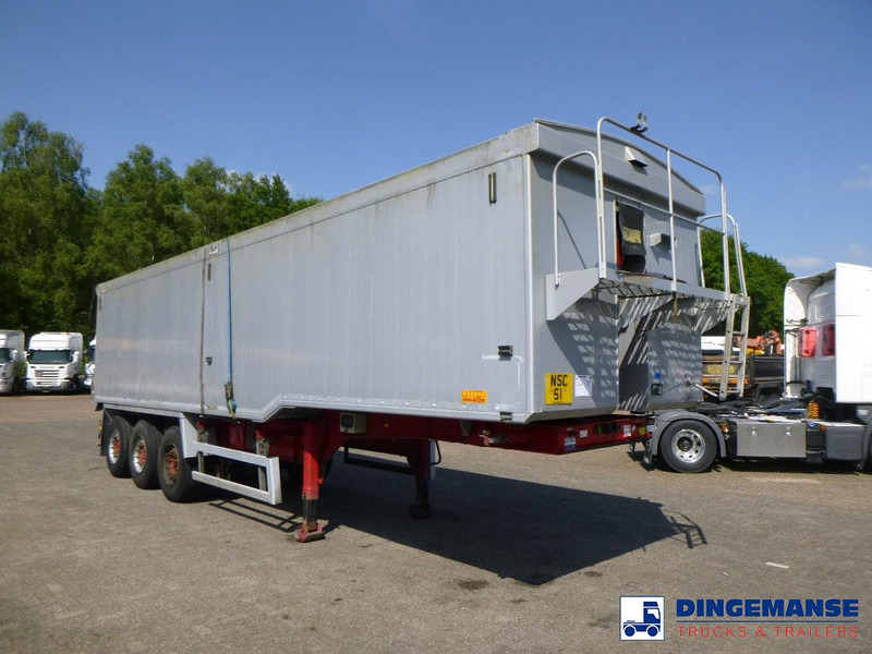 WILCOX Tipper trailer alu 55 m3 + tarpaulin - Poluprikolica istovarivača: slika 2 WILCOX Tipper trailer alu 55 m3 + tarpaulin - Poluprikolica istovarivača: slika 2