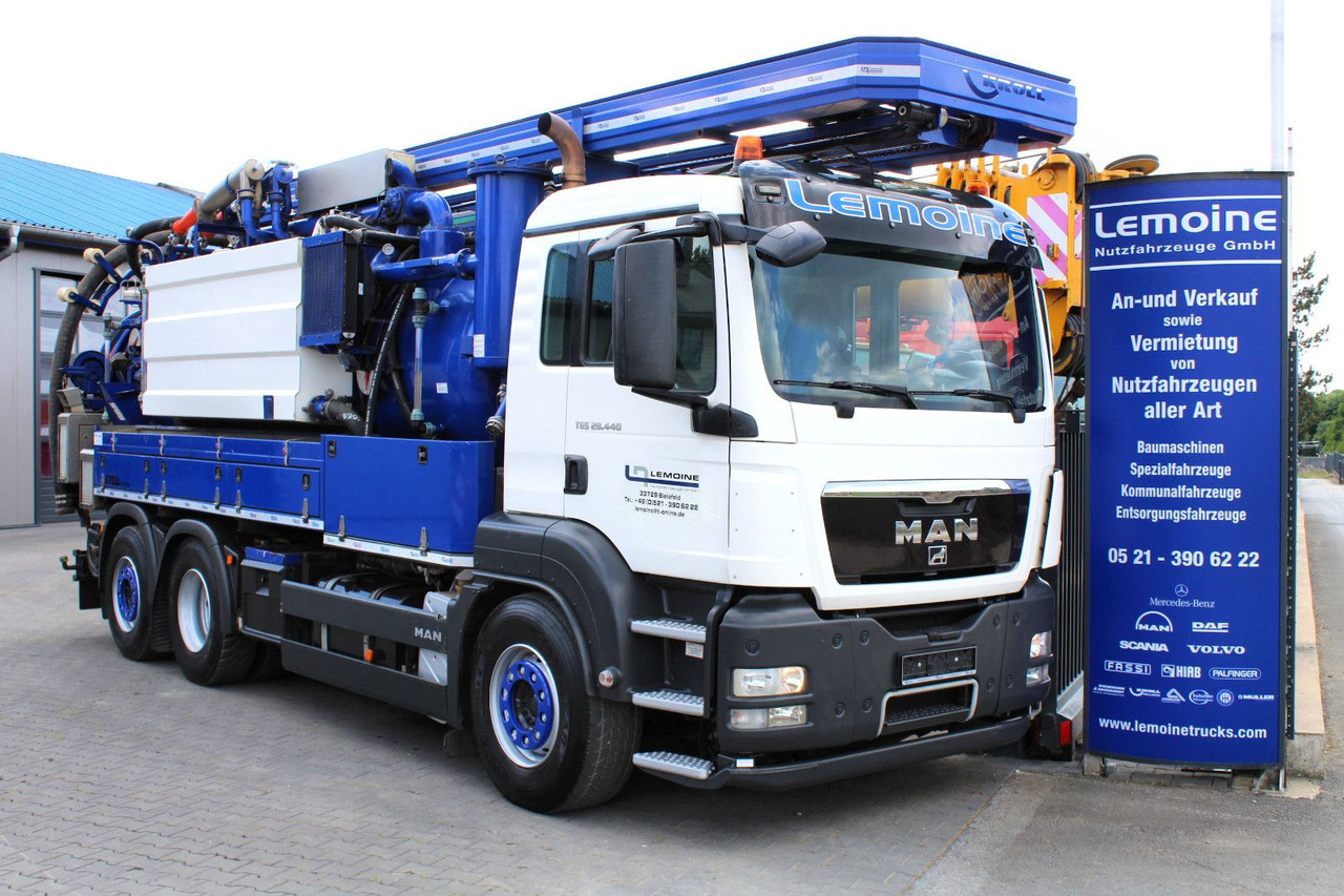 MAN TGS 28.440 6x2 Kroll 14,5m³ W-Rückgewinner KOMBI - Vakuumska cisterna: slika 1 MAN TGS 28.440 6x2 Kroll 14,5m³ W-Rückgewinner KOMBI - Vakuumska cisterna: slika 1
