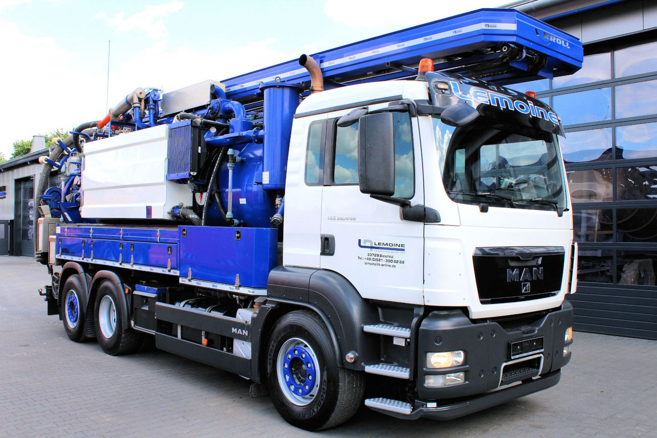 MAN TGS 28.440 6x2 Kroll 14,5m³ W-Rückgewinner KOMBI - Vakuumska cisterna: slika 2 MAN TGS 28.440 6x2 Kroll 14,5m³ W-Rückgewinner KOMBI - Vakuumska cisterna: slika 2