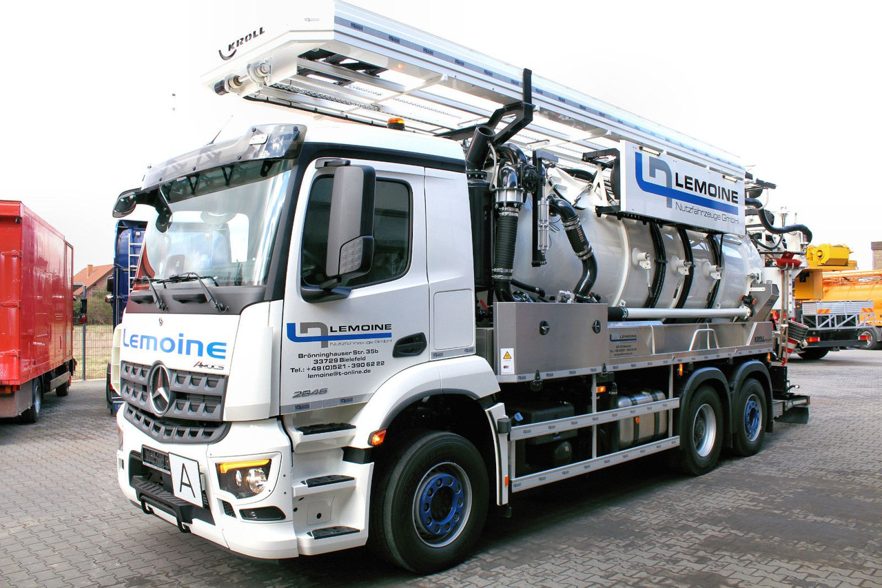 Mercedes-Benz AROCS 2546 6x2 Kroll 14m³ WRG Wasserrückgewinner - Vakuumska cisterna: slika 3 Mercedes-Benz AROCS 2546 6x2 Kroll 14m³ WRG Wasserrückgewinner - Vakuumska cisterna: slika 3