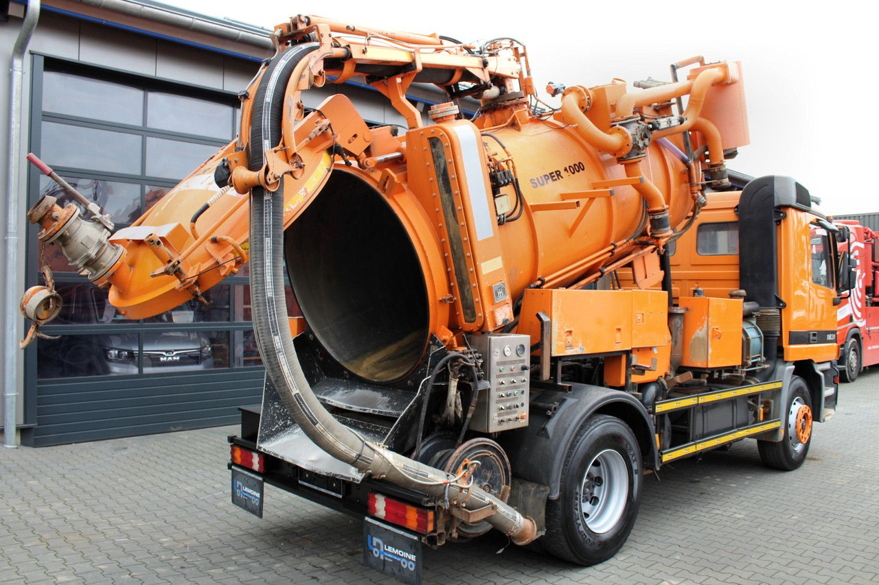 Mercedes-Benz Actros 1831 4x2 Hellmers 6,5m³ V2A INOX Kipper - Vakuumska cisterna: slika 4 Mercedes-Benz Actros 1831 4x2 Hellmers 6,5m³ V2A INOX Kipper - Vakuumska cisterna: slika 4