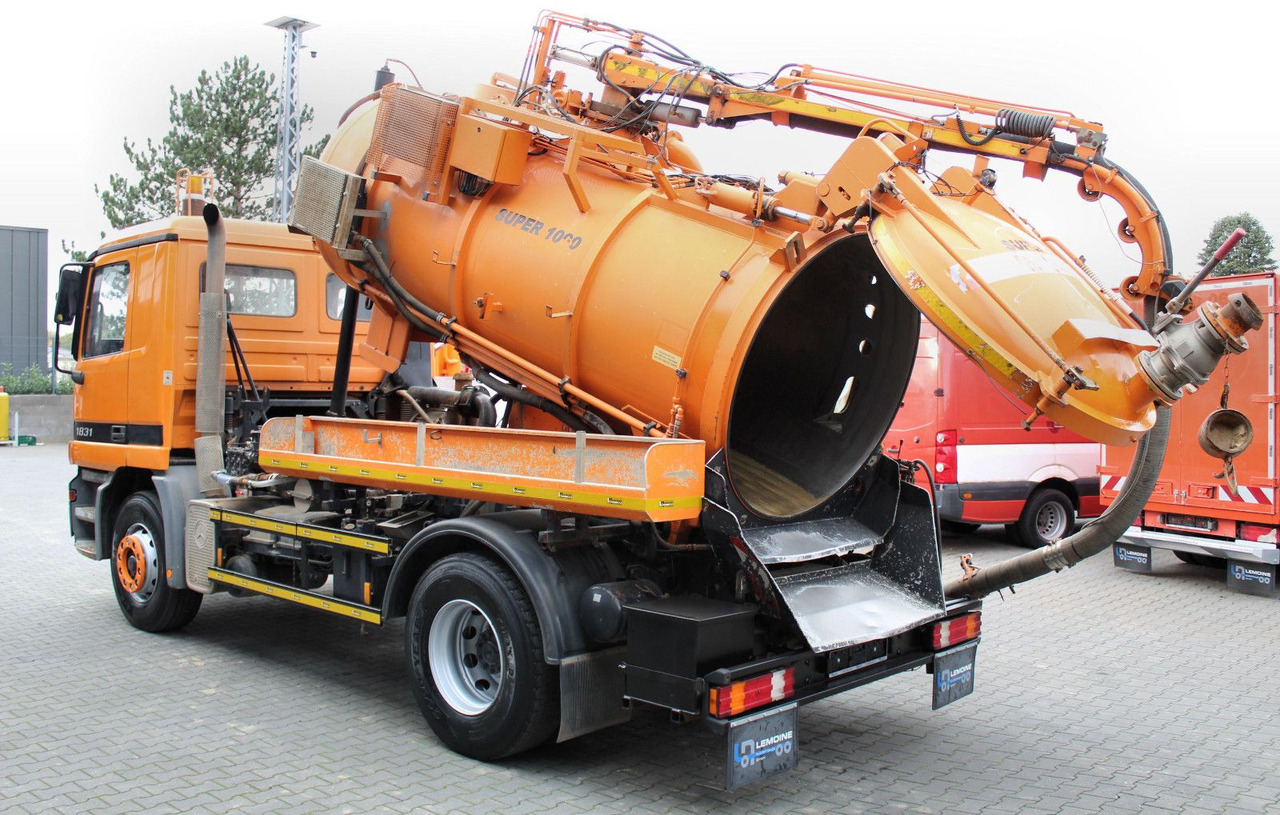 Mercedes-Benz Actros 1831 4x2 Hellmers 6,5m³ V2A INOX Kipper - Vakuumska cisterna: slika 3 Mercedes-Benz Actros 1831 4x2 Hellmers 6,5m³ V2A INOX Kipper - Vakuumska cisterna: slika 3