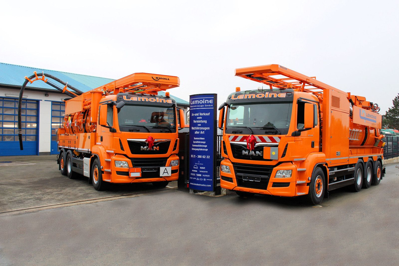 Vakuumska cisterna Mercedes-Benz Arocs 3551 8x4 Müller 16mCanalmaster F160EWA WRG: slika 13