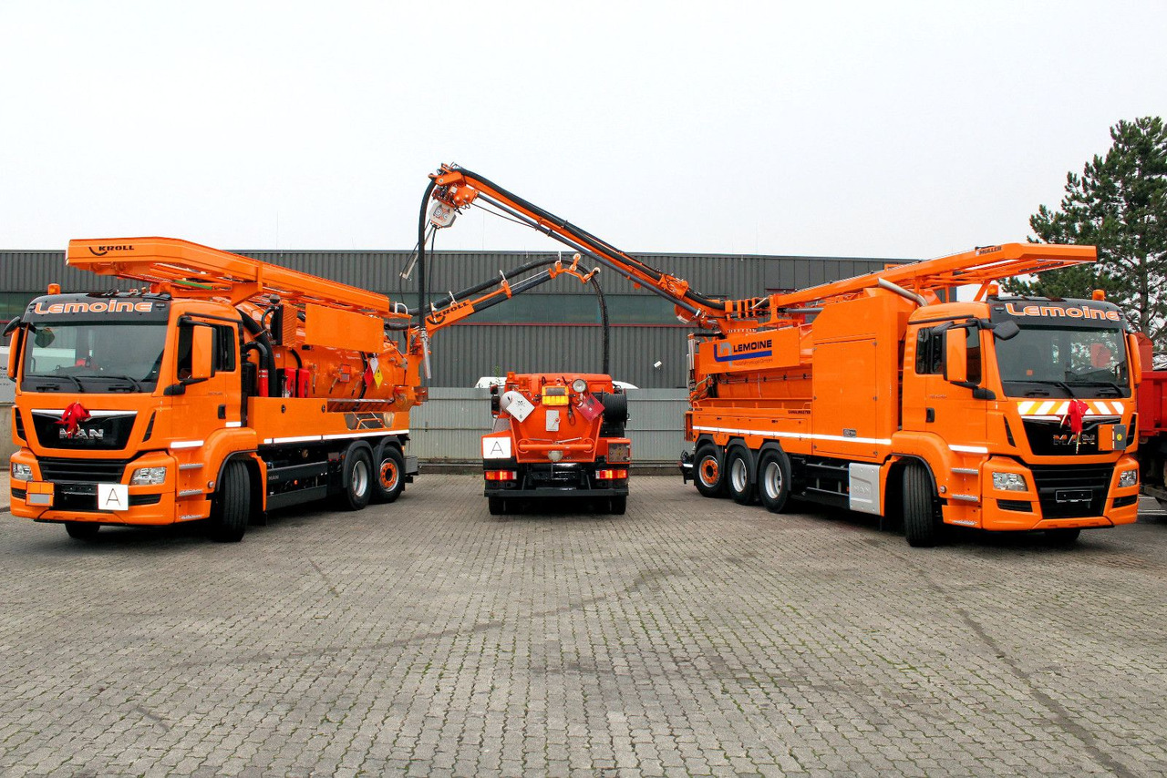 Vakuumska cisterna Mercedes-Benz Arocs 3551 8x4 Müller 16mCanalmaster F160EWA WRG: slika 12
