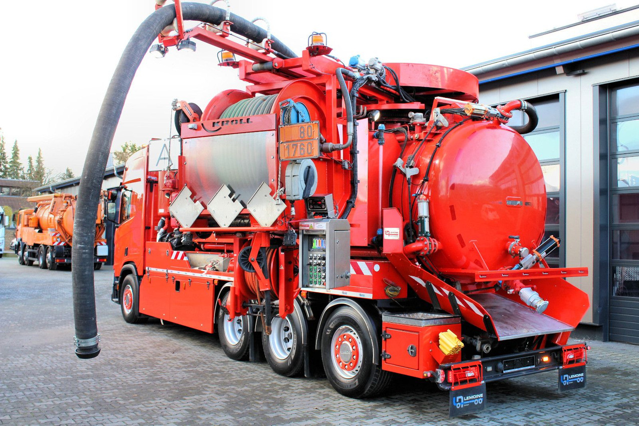 Scania R450 8x4 Kroll 19m³ W-Rückgewinner Kombi-HD +ADR - Vakuumska cisterna: slika 3 Scania R450 8x4 Kroll 19m³ W-Rückgewinner Kombi-HD +ADR - Vakuumska cisterna: slika 3