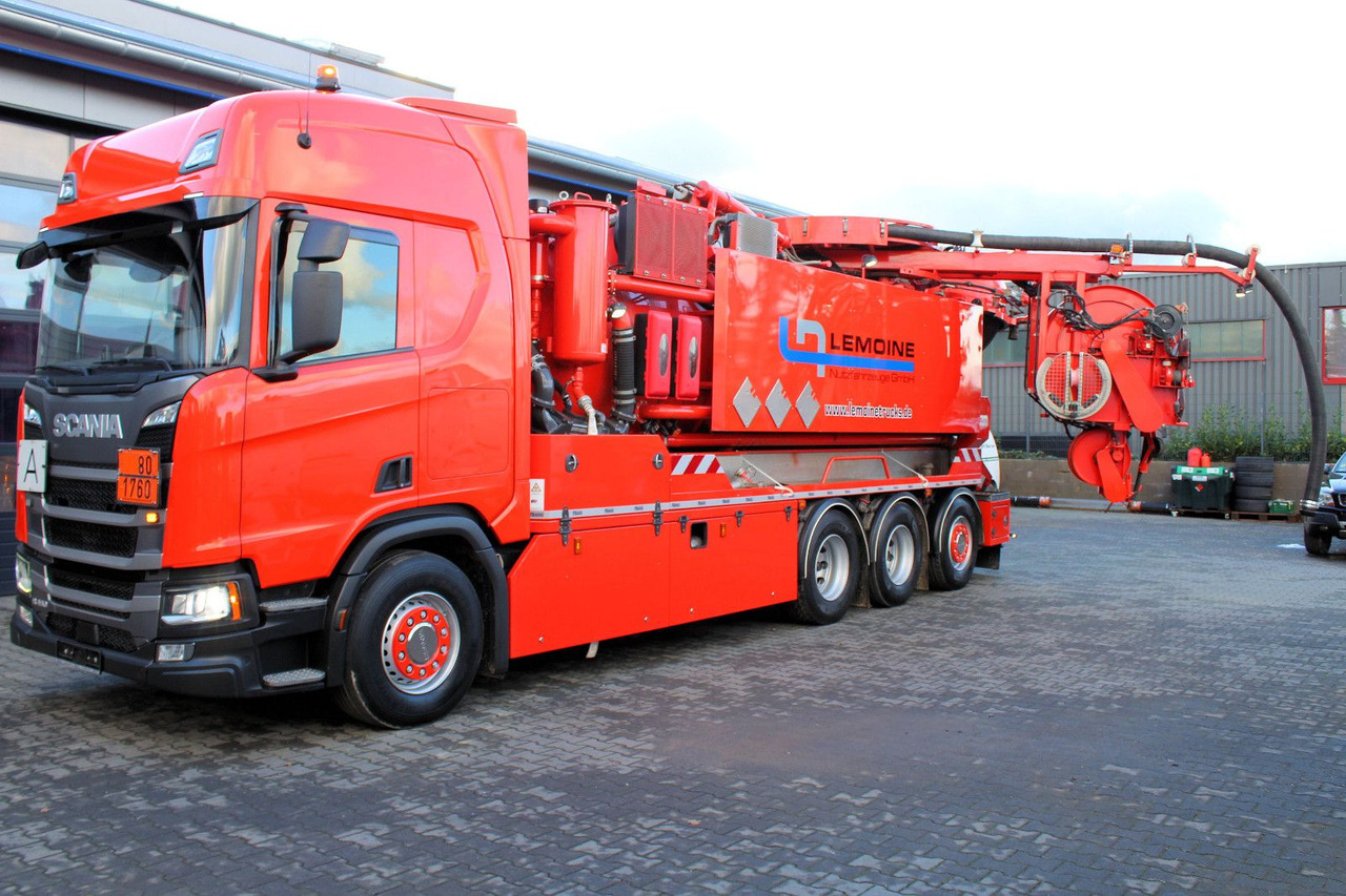 Scania R450 8x4 Kroll 19m³ W-Rückgewinner Kombi-HD +ADR - Vakuumska cisterna: slika 2 Scania R450 8x4 Kroll 19m³ W-Rückgewinner Kombi-HD +ADR - Vakuumska cisterna: slika 2