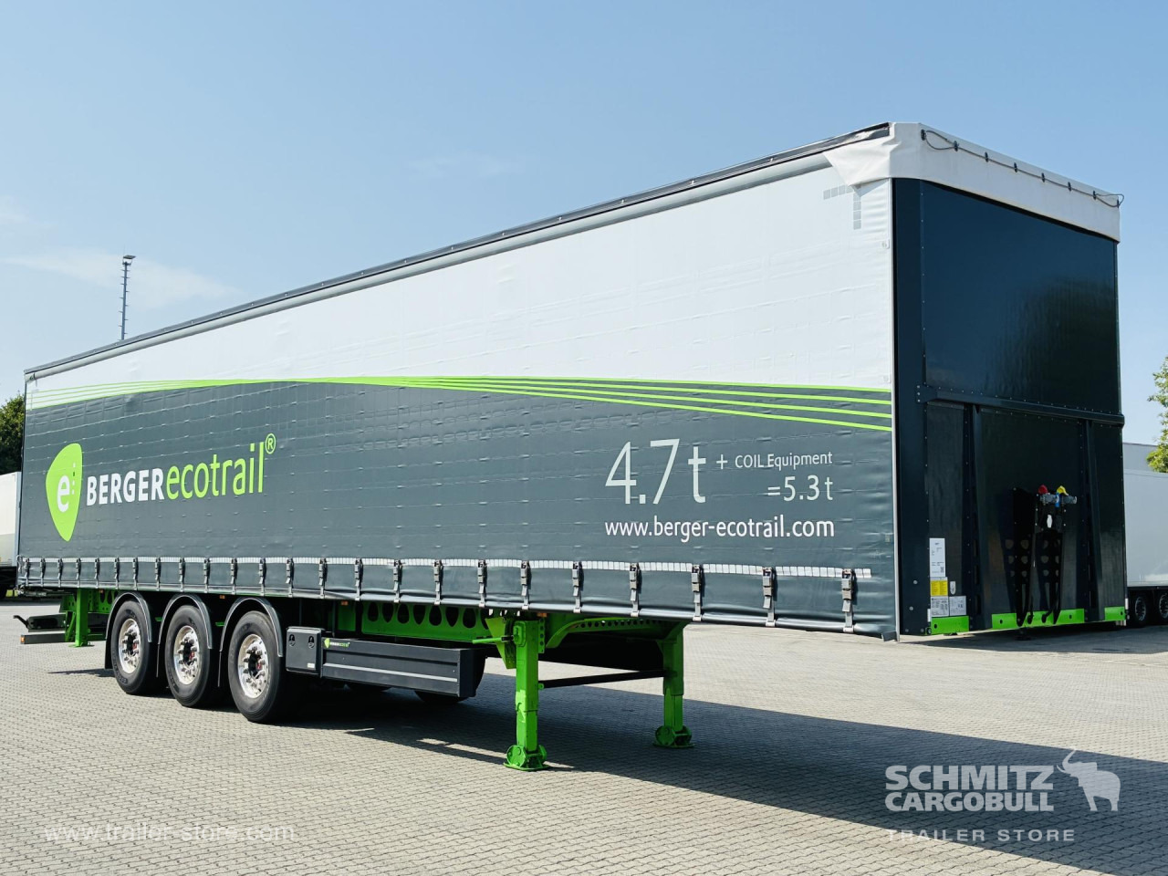 BERGER Auflieger Curtainsider Standard - Poluprikolica sa ceradom: slika 1 BERGER Auflieger Curtainsider Standard - Poluprikolica sa ceradom: slika 1