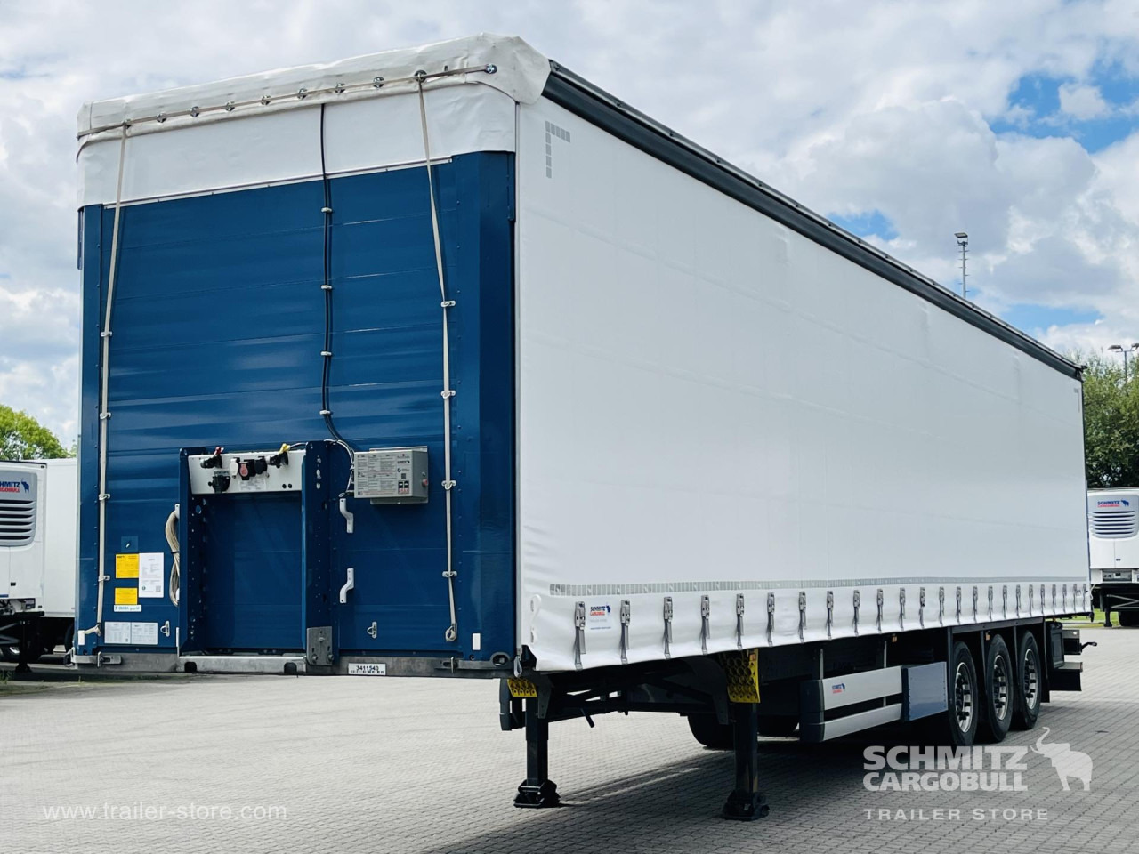 SCHMITZ Auflieger Curtainsider Standard - Poluprikolica sa ceradom: slika 1 SCHMITZ Auflieger Curtainsider Standard - Poluprikolica sa ceradom: slika 1