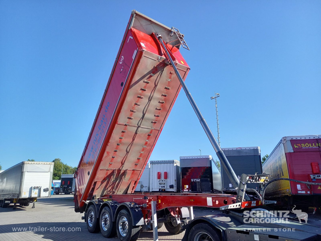 SCHMITZ Auflieger Kipper Alukastenmulde Insulated - Poluprikolica istovarivača: slika 3 SCHMITZ Auflieger Kipper Alukastenmulde Insulated - Poluprikolica istovarivača: slika 3