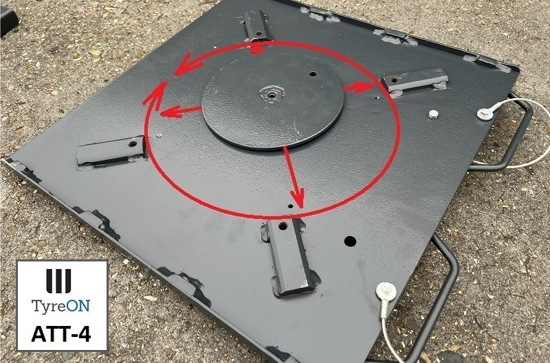 ATT5 alignment turn plates - height 5 cm - Гаражна опрема: slika 4 ATT5 alignment turn plates - height 5 cm - Гаражна опрема: slika 4