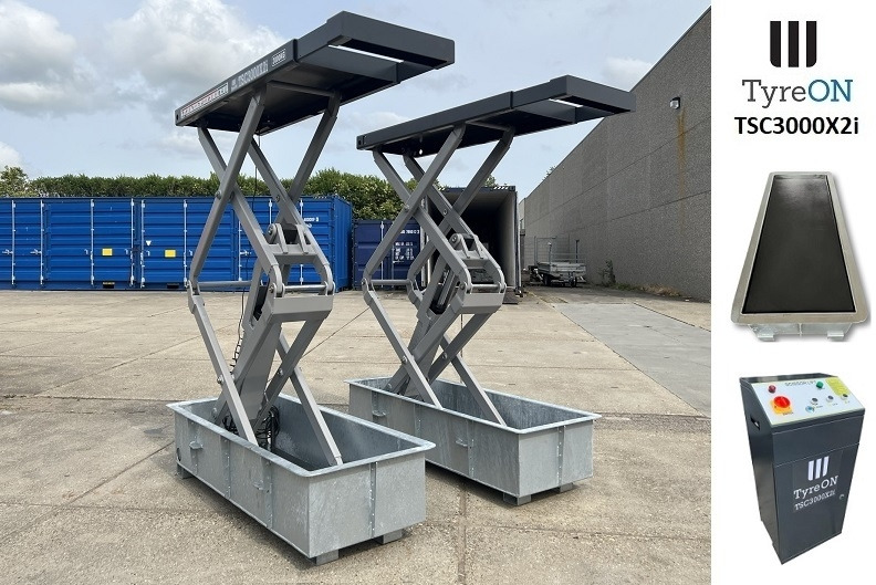 TSC3000X2i in floor scissor lift - Extendable tables - Recessed containers - Гаражна опрема: slika 1 TSC3000X2i in floor scissor lift - Extendable tables - Recessed containers - Гаражна опрема: slika 1