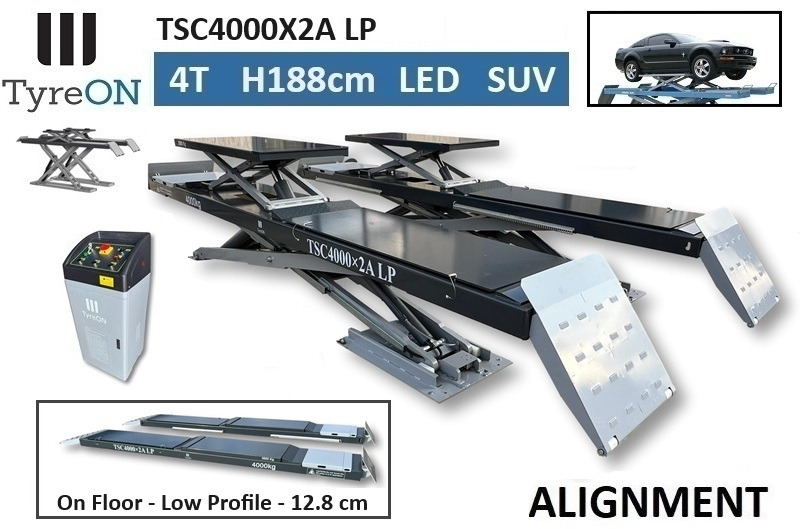 TSC4000X2A LP wheel alignment lift - On floor - Free wheel lifting system - 4.5 m lightened runways (65 cm wide) - Low profile - 4T - Гаражна опрема: slika 3 TSC4000X2A LP wheel alignment lift - On floor - Free wheel lifting system - 4.5 m lightened runways (65 cm wide) - Low profile - 4T - Гаражна опрема: slika 3