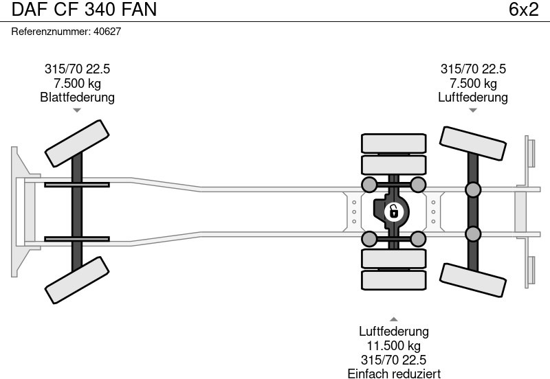 Kamion za smeće DAF CF 340 FAN: slika 11 Kamion za smeće DAF CF 340 FAN: slika 11
