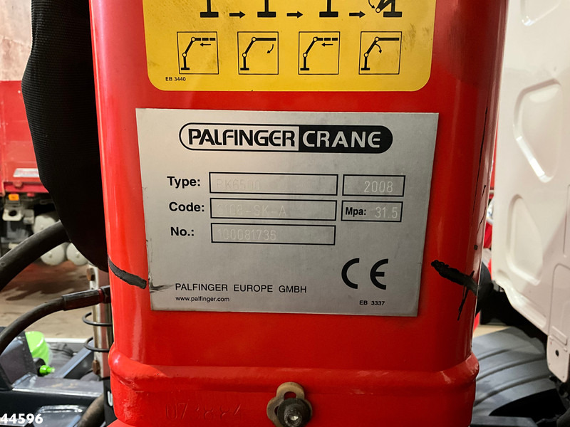 Kamion sa hidrauličnom kukom, Kamion sa dizalicom DAF FA LF 250 Euro 6 Palfinger 6,5 Tonmeter laadkraan: slika 18