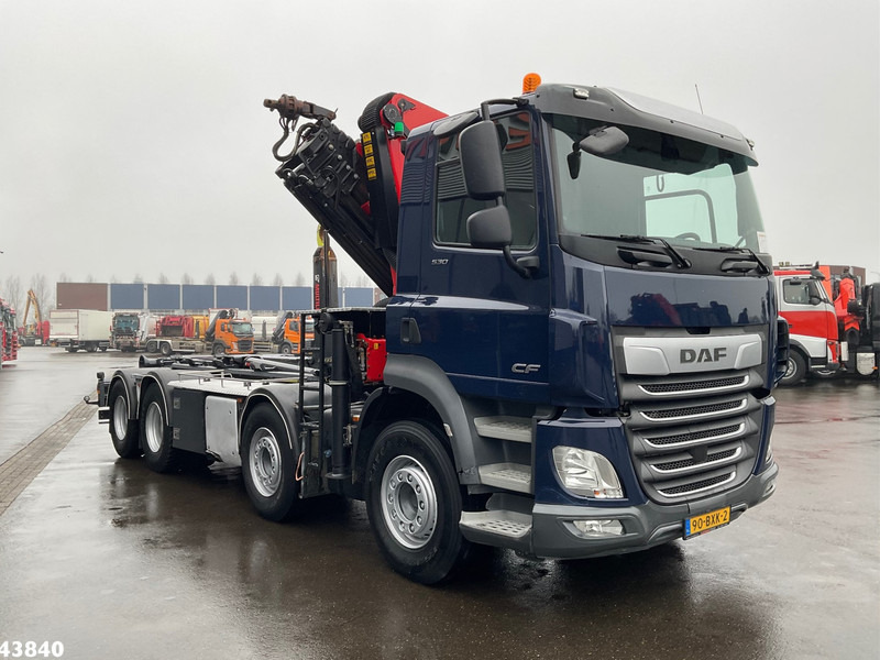 DAF FAD CF 530 8x4 Euro 6 Palfinger 33 Tonmeter laadkraan - Kamion sa hidrauličnom kukom, Kamion sa dizalicom: slika 3 DAF FAD CF 530 8x4 Euro 6 Palfinger 33 Tonmeter laadkraan - Kamion sa hidrauličnom kukom, Kamion sa dizalicom: slika 3