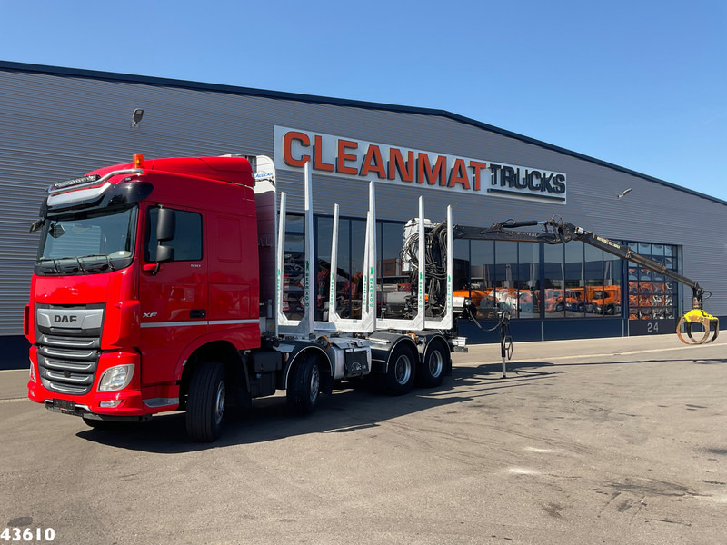 DAF FAD XF 530 8x4 Holzkran - Kamion sa dizalicom: slika 2 DAF FAD XF 530 8x4 Holzkran - Kamion sa dizalicom: slika 2