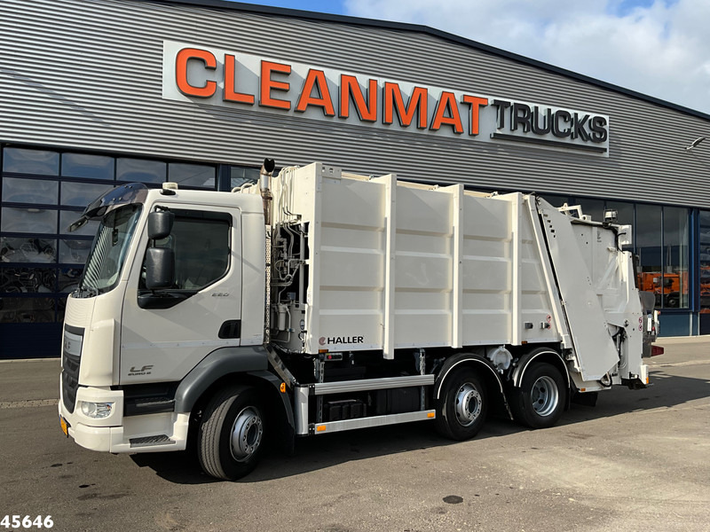 DAF FAG LF 220 Euro 6 Haller 14m³ Just 123.721 km! - Kamion za smeće: slika 1 DAF FAG LF 220 Euro 6 Haller 14m³ Just 123.721 km! - Kamion za smeće: slika 1