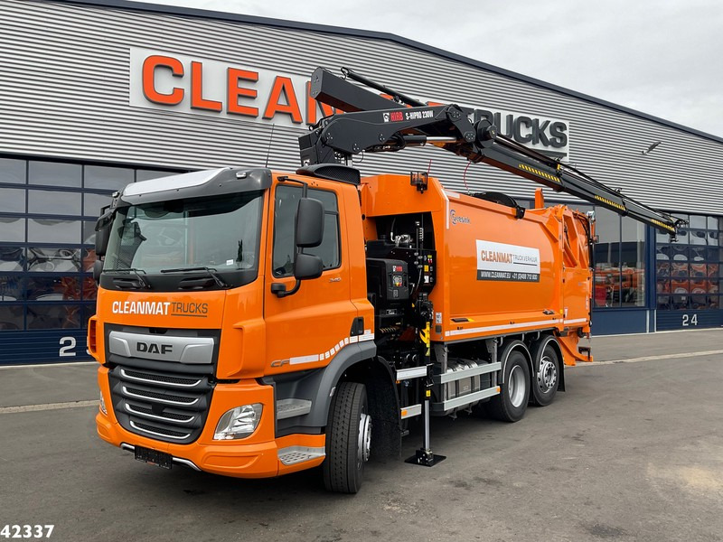 DAF FAN CF 340 Hiab 23 Tonmeter laadkraan - Kamion za smeće: slika 1 DAF FAN CF 340 Hiab 23 Tonmeter laadkraan - Kamion za smeće: slika 1